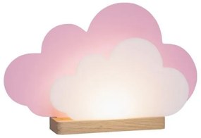 Παιδικό Πορτατίφ LED Σύννεφο Ροζ Cloud 139820 Elobra 139820 Ροζ