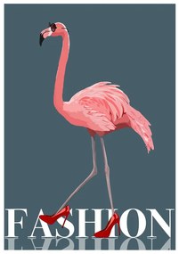 Εικονογράφηση Fashion Flamingo, ByKammille