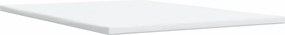 vidaXL Κρεβάτι Boxspring με Στρώμα Λευκό 140x190εκ.από Συνθετικό Δέρμα
