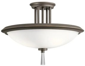 Πλαφονιέρα Φωτιστικό Οροφής 3xE27 Dreyfus Elstead Lighting-KL-DREYFUS-SFOZ-Μπρονζέ KL-DREYFUS-SFOZ