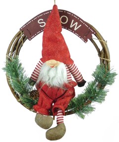 Χριστουγεννιάτικο Στεφάνι Νάνος Ø 33x h40cm 237033