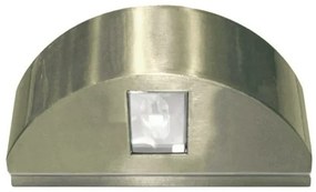 Απλίκα Φωτιστικό Τοίχου Ημικύκλιο G9 230V 22x9 IP54 Lumen-9-70567-Ορείχαλκος 9-70567