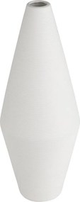 Βάζο κεραμικό λευκό Υ36,5x∅14,5εκ.