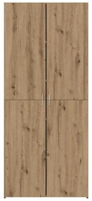 vidaXL Highboard artisan δρυς 40 x 42,5 x 185 εκ. Επεξεργασμένο ξύλο