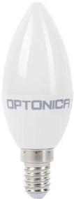 OPTONICA LED λάμπα candle C37 1429, 8W, 4500K, 710lm, E14