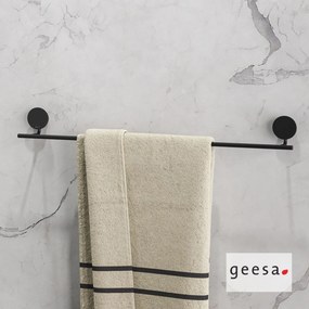 Geesa Opal 7207/60 Black Matt - Πετσετοκρεμάστρα