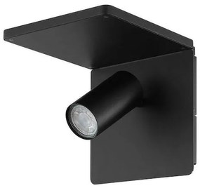 Eglo Ciglie Μοντέρνο Φωτιστικό Τοίχου με Ντουί GU10 σε Μαύρο Χρώμα Πλάτους 18cm 98263