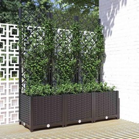 vidaXL Κήπος Μαύρο 120 x 40 x 136 cm