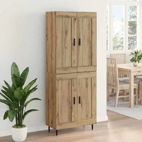 vidaXL Highboard 2 τμχ. Artisan Oak 69,5 x 34 x 180 εκ.