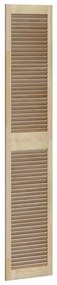 vidaXL Πόρτα Ντουλάπας με πόρτα 4 pcs Φυσικό 140.5 x 2.1 x 49.5 cm