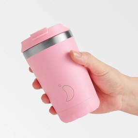 Ποτήρι Θερμός 340ml Chilly's Original's Series Pastel Pink