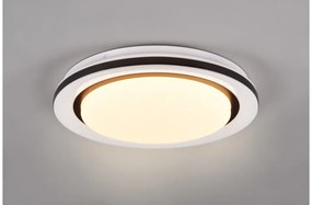 Πλαφονιέρα Απλία Φωτιστικό Οροφής Τοίχου LED RGB 17W Λευκό Dimmer 3CCT Cartida R67244000 Trio Lighting-R67244000-Λευκό R67244000