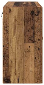 vidaXL Ντουλάπα Τοίχου Παλαιό ξύλο 60 x 31 x 60 εκ. Επεξεργασμένο ξύλο