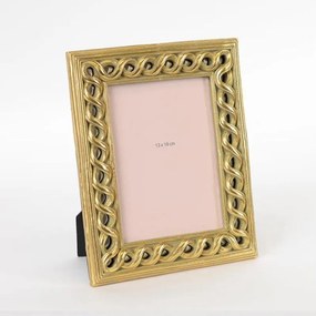 Κορνίζα Για Φωτογραφία 13x18cm 756-12016 19,4x24x2cm Gold Estheti Home Polyresin