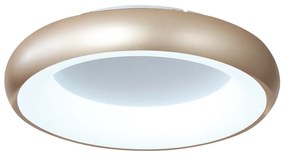 InLight Πλαφονιέρα οροφής LED 54W 3CCT από χρυσαφί και λευκό ακρυλικό D:40cm (42021-B-Golden)