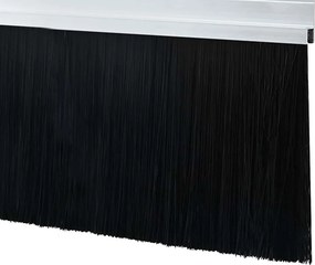 vidaXL Αυτοκόλλητες σφραγίδες πόρτας 6 pcs Ασημί 100 cm