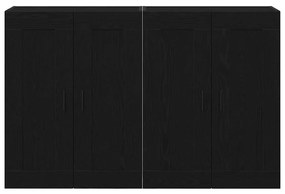 vidaXL Ντουλάπα τοίχου Επιτοίχιο 2 pcs artisan δρυς 160 x 34 x 90 εκ