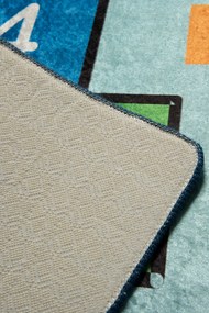 Carpet (200 x 290) Seksek - Blue Multicolor