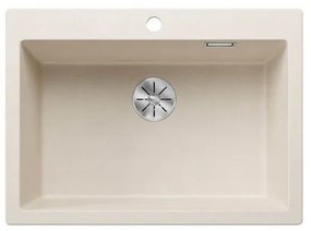 Blanco Pleon 8 Soft White SILGRANIT™ PuraDur™ Γρανιτένιος Νεροχύτης Ένθετος με 1 Γούρνα 70x51cm