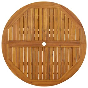 vidaXL Τραπέζι Κήπου Πτυσσόμενο 110 εκ. Μασίφ Ξύλο Ακακίας