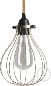 Μεταλλικό Πλαίσιο Κλουβί Drop, με Κολλάρο στήριξης Χρυσό