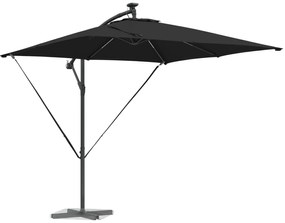 vidaXL Ομπρέλα Cantilever Banana Μαύρο 249 x 249 x 250 εκ.