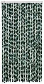 vidaXL Σήτα Εντόμων Πράσινο/ Λευκό 100 x 200 εκ. από Σενίλ