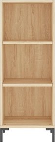 vidaXL Ντουλάπι Sonoma Δρυς 34,5x32,5x90 εκ. από Επεξεργασμένο Ξύλο