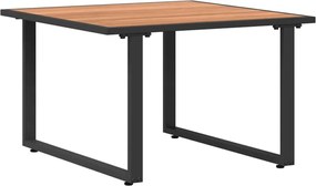vidaXL Σέτ φαγητού για κήπο 3 pcs Taupe Ατσάλι