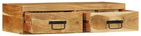 Επίτοιχο ντουλάπι τηλεόρασης 80x30x19 cm Μασίφ ξύλο ακακίας 4017463