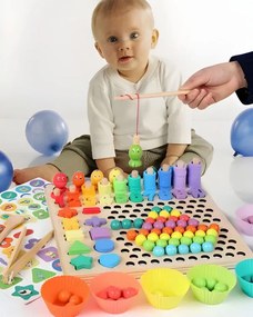 Παιδικό παζλ Montessorri Joyland Vivid