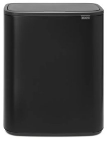 Brabantia 1001274 Κάδος απορριμμάτων Bo Touch 60L, Matt Black