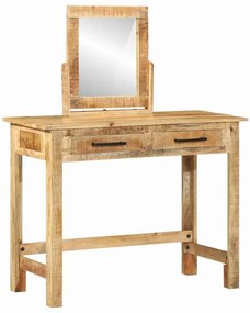 vidaXL Τραπέζι περιποίησης Καφέ 100 x 40 x 120 εκ. Μασίφ ξύλο μάνγκο