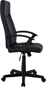 BF1250 Πολυθρόνα Γραφείου Διευθυντή, Pu Μαύρο   1τμχ