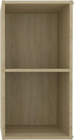 vidaXL Έπιπλα Τηλεόρασης 2 τεμ Sonoma Δρυς 72x35x36,5εκ Επεξ. Ξύλο