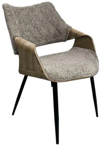 Καρέκλα Τραπεζαρίας FL6145 Fylliana Μπέζ 58x56x83εκ. 58x56x83 εκ.