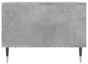 Τραπεζάκι Σαλονιού Γκρι Σκυρ. 60x50x36,5 εκ. Επεξεργ. Ξύλο - Γκρι