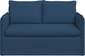 vidaXL Καναπές 120cm Μπλε Μέταλλο