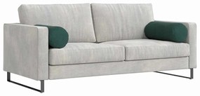 vidaXL Μαξιλάρια Στήριγμα 2 pcs Σκούρο Πράσινο Ø 25 x 70 cm