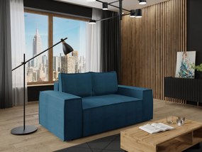 Καναπές - κρεβάτι Malaga II διθέσιος-Petrol