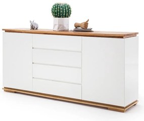 Μπουφές Μαύρη Λάκα 172x81x40