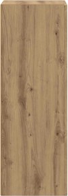vidaXL Πλαϊνό γραφείο Artisan Oak 40 x 35 x 100.5 εκ