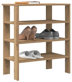 Ράφι παπουτσιών Artisan Oak 61x32x70 cm Κατασκευασμένο ξύλο - Καφέ