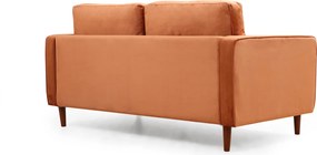 2-Seat Sofa Rome - Orange Orange