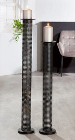 Κηροπήγιο ArteLibre Μαύρο Μέταλλο 82cm