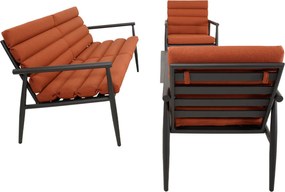 ΟΛΟΚΛΗΡΩΜΈΝΑ ΣΈΤ LOUNGESET HARPER TERRA LESLI LIVING 43156