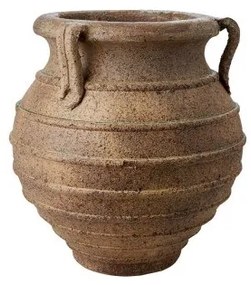Γλάστρα Πέτρινη 40xΦ38cm Goliat Affari Of Sweden-083-679-70-Καφέ 083-679-70