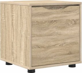 vidaXL Ντουλάπι Μπάνιου Δρύς Sonoma 40,5 x 40 x 44 εκ