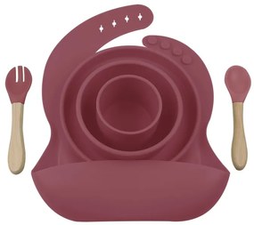 MinikOiOi Σετ BLW III από Σιλικόνη Velvet Rose