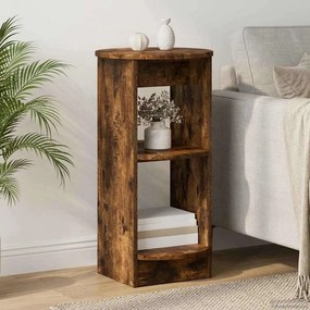 vidaXL Βοηθητικό ντουλάπι Καπνιστή Δρυς 40 x 40 x 75 cm